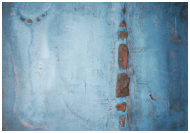 Acryl auf Leinwand hinterGlas ca. 30cm x 22cm / 2011